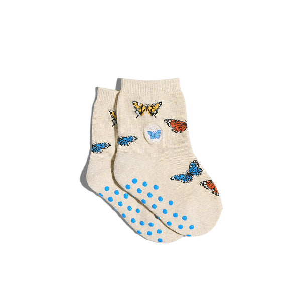 Kids Socks that Protect Butterflies | Organic Cotton Socks: Preschool