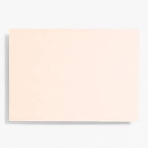 A6 Luxe Blush Flat Card