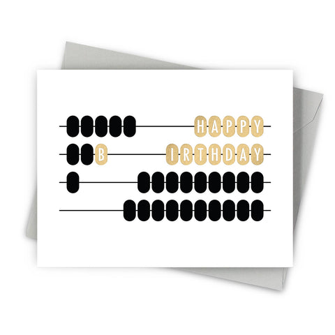 Abacus Birthday – Modern Birthday Cards
