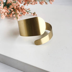 Wraparound Cuff - Gold