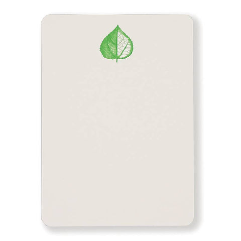 Aspen Leaf - Tails Boxed Notecards