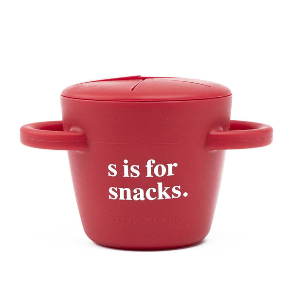 S for Snacks Happy Snacker: Red