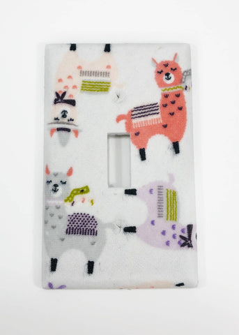 Llamas Light Switch Plate Cover
