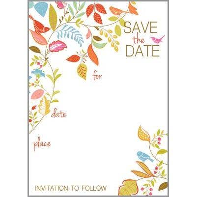 Fill In Invitation - Save the Date