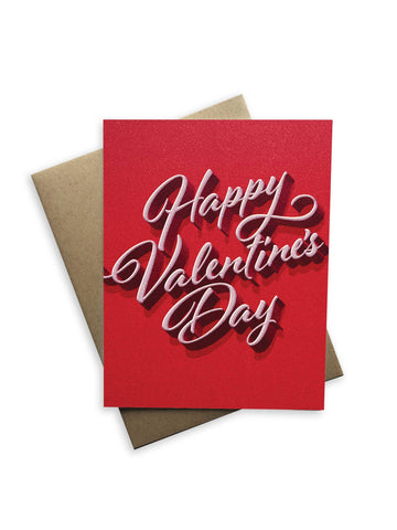 Happy Valentine's Day Notecard