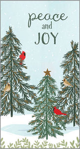 money tree gift card holder Money Gift Card Holder- Pine Tree/Cardinals – RSVPNotes.com
