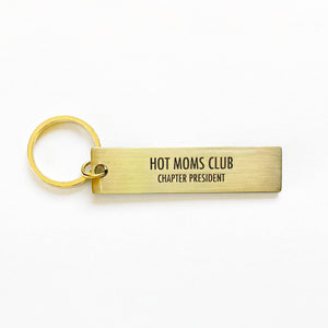 Hot Mom's Club Key Tag