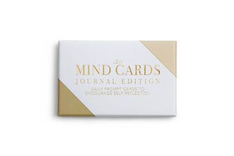 Mind Cards: Journal Edition - Self Care, Valentine's Gift