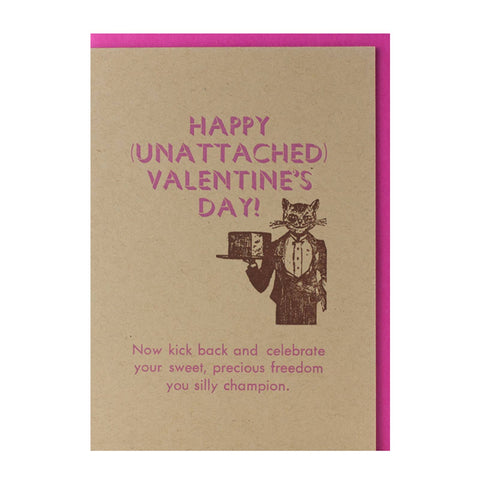 Unattached Valentine Card