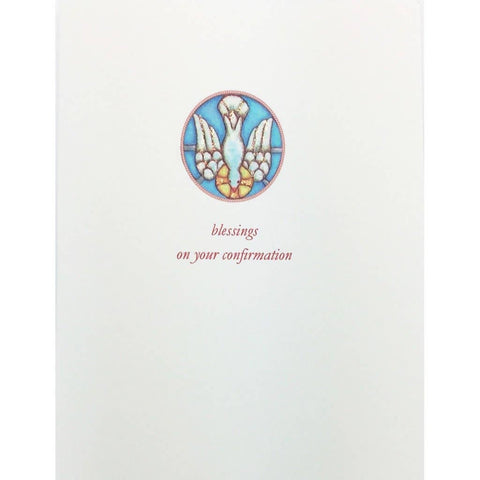 Confirmation Dove Religious Card