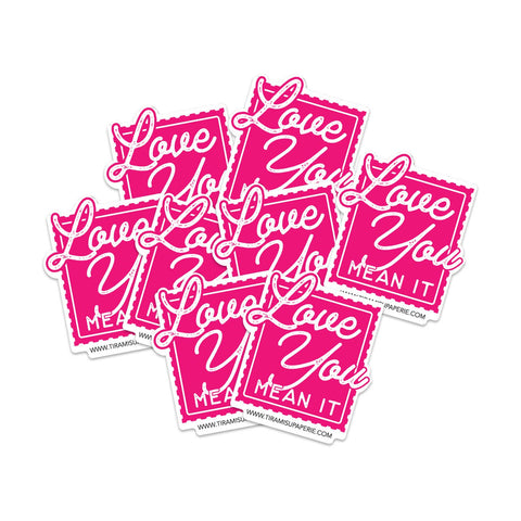 Love You Mean It Envelope Sticker Seals