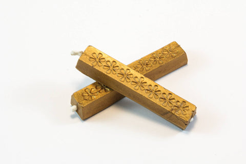 Short Sealing Wax Sticks with Wick: Antique Gold