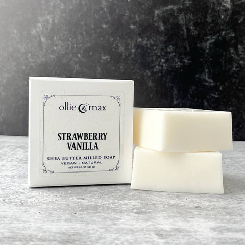 Strawberry Vanilla Shea Butter Soap