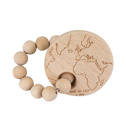 World Natural Wooden Teether