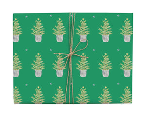 Christmas Tree Gift Wrap Roll