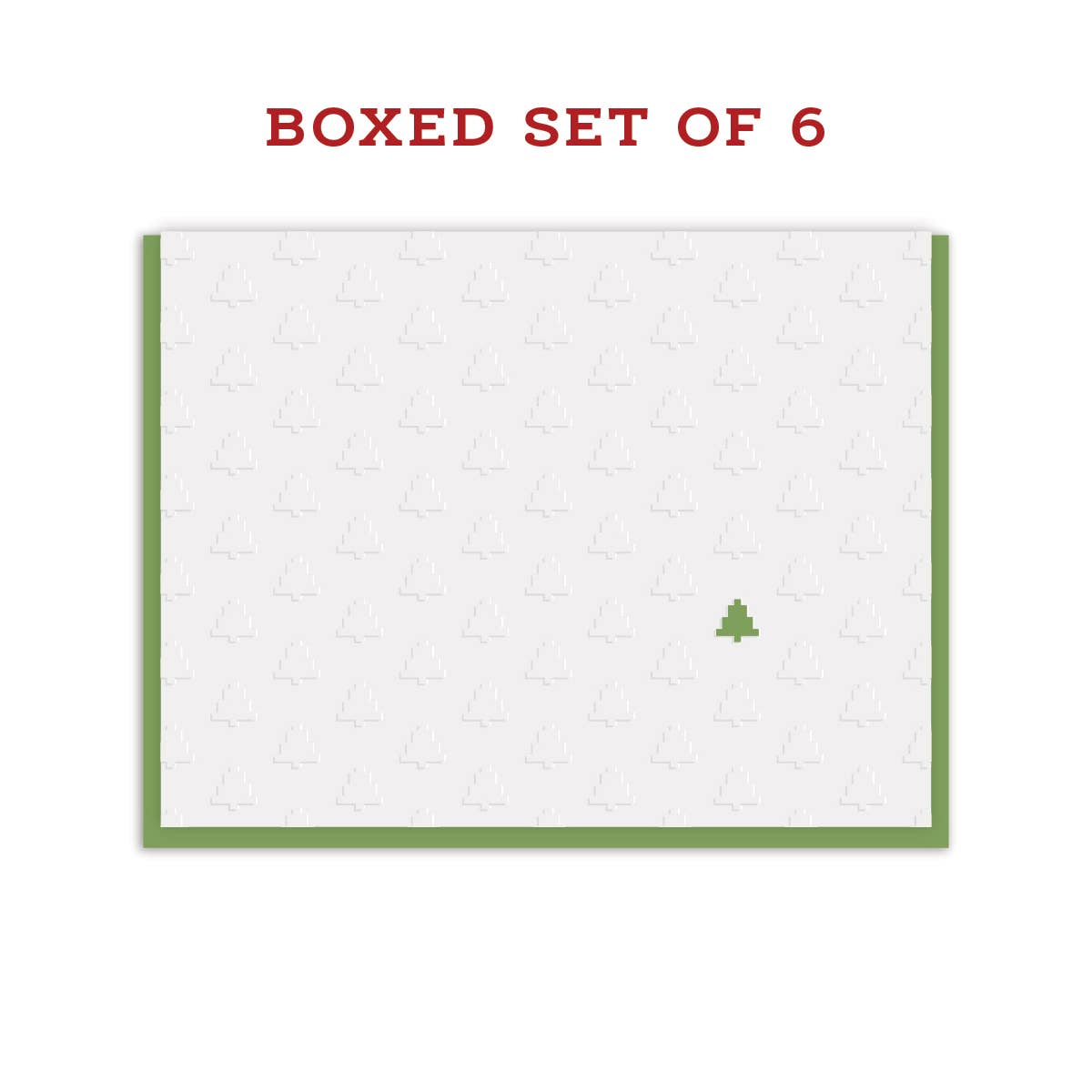 Pixel Perfect Trees - Boxed Set of 6