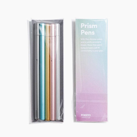 Prism Rollerball Pens Set of 5