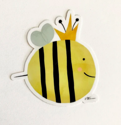 Vinyl Sticker - Queen Bee