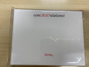 ConGRADulations Note Cards
