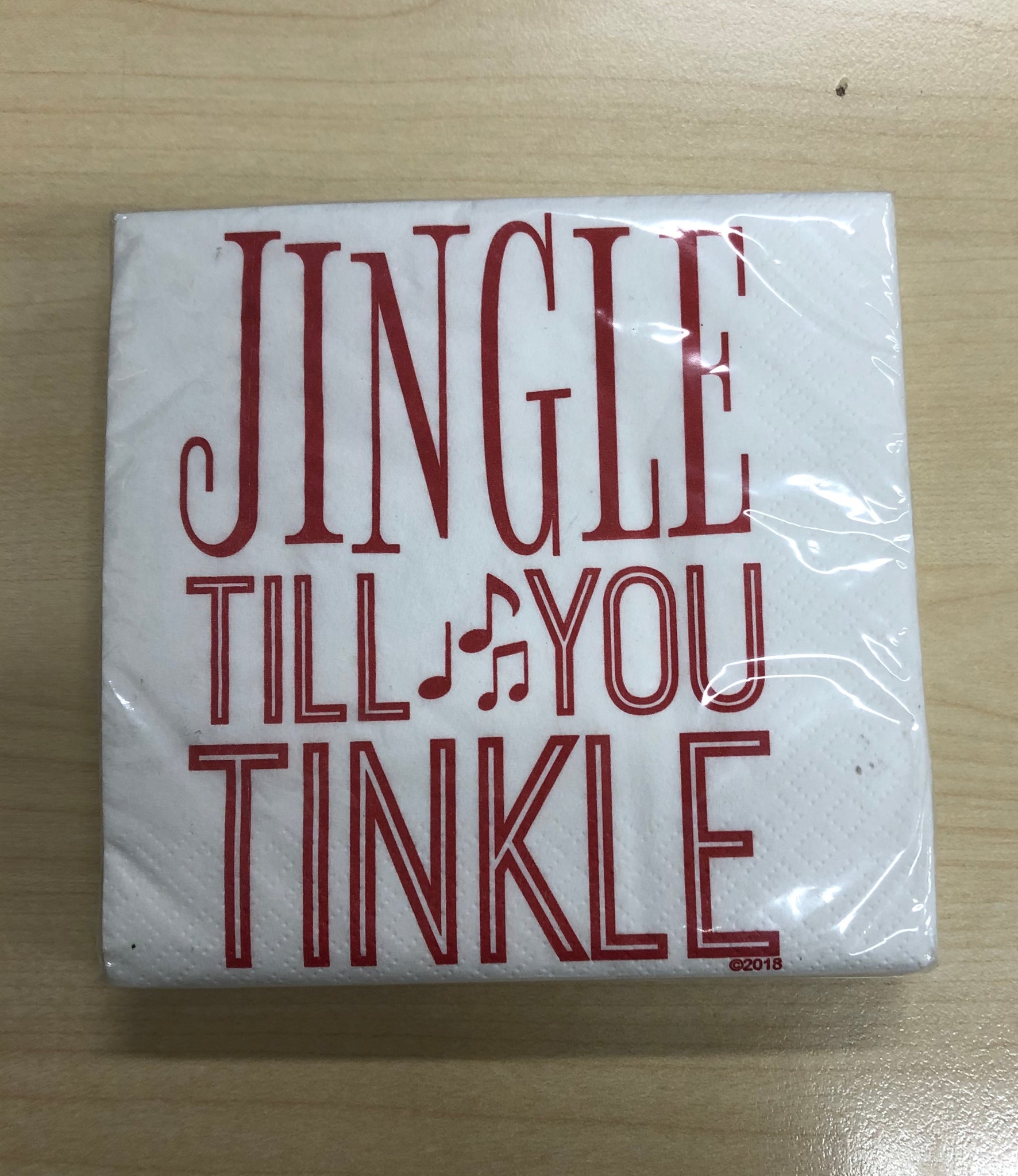 Jingle Till You Tinkle Napkins