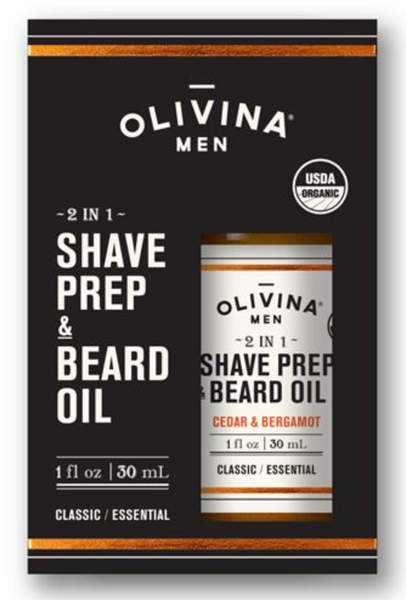 Shave Prep & Beard Oil - 2 in 1