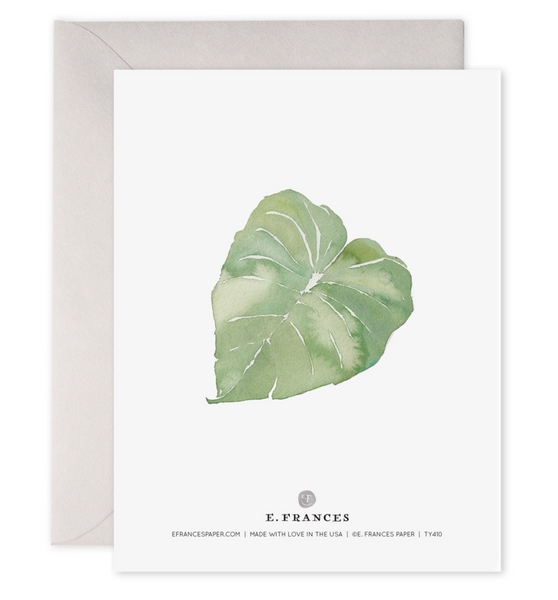 Thank You Leaves Card (Boxed Set of 6)