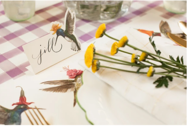 Hummingbird Place Cards