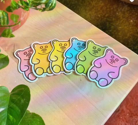 Sticker Gummy Bear