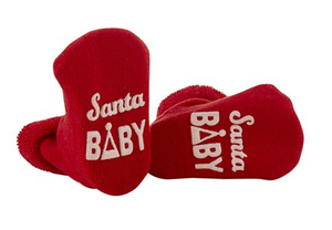 Socks - Santa Baby, 3-12 months