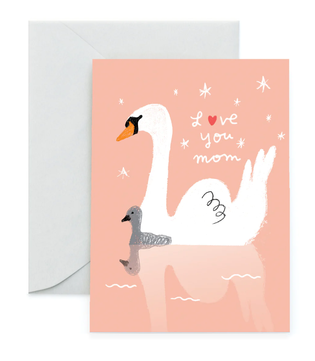 SWAN MOM - MOTHER'S DAY CARD
