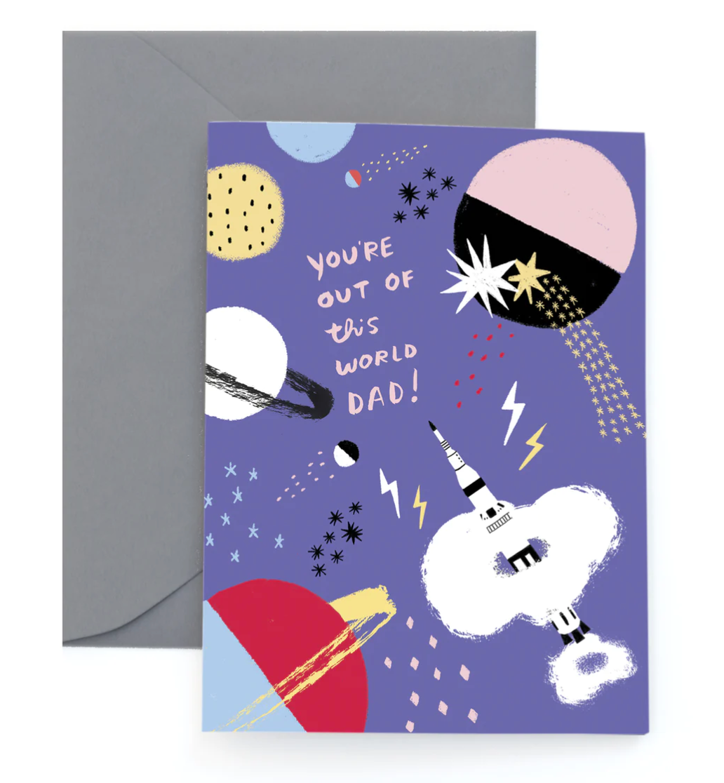 COSMIC DAD - FATHER'S DAY CARD
