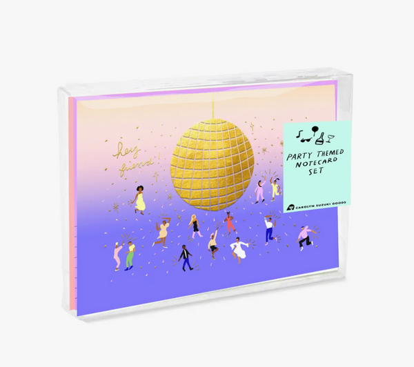 Party All the Time Notecard Set