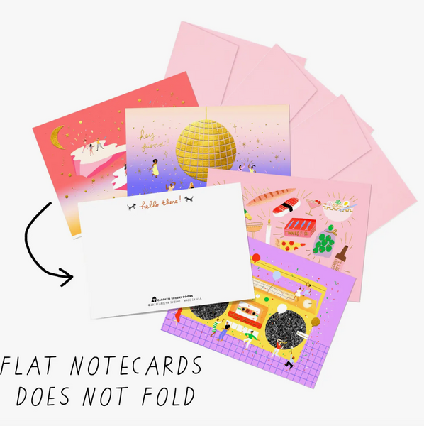 Party All the Time Notecard Set