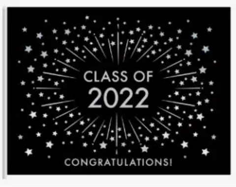 Graduation 2022 Foil Card