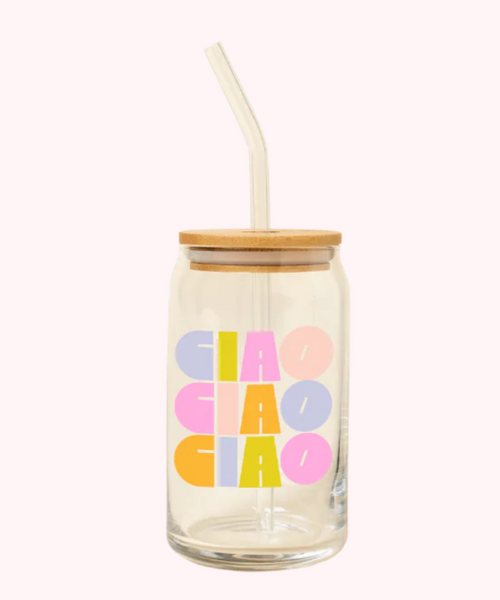 Can Glass with Lid - Ciao