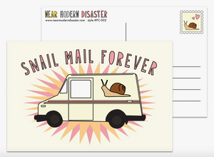 Snail Mail Forever Postcard
