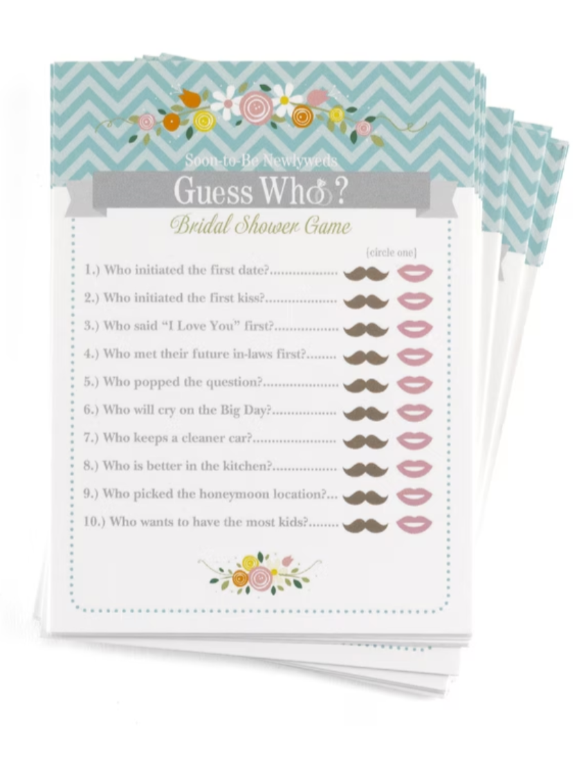 Guess Who - Newlywed Game