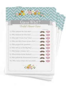 Guess Who - Newlywed Game