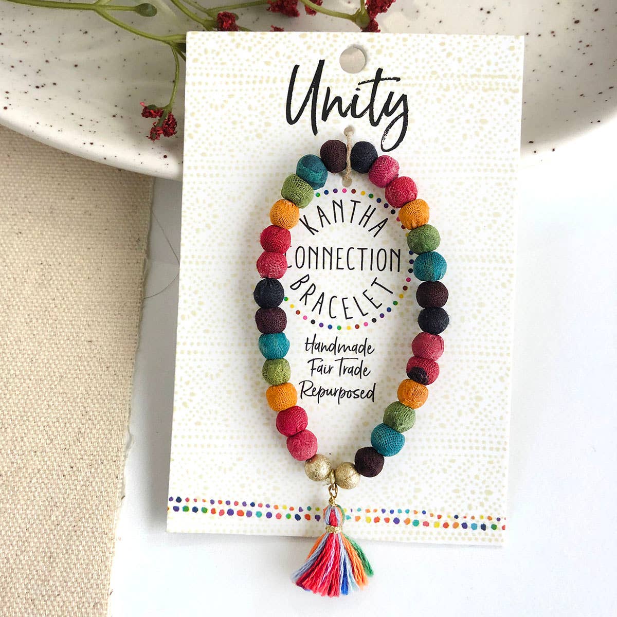 Kantha Connection Bracelet - Unity