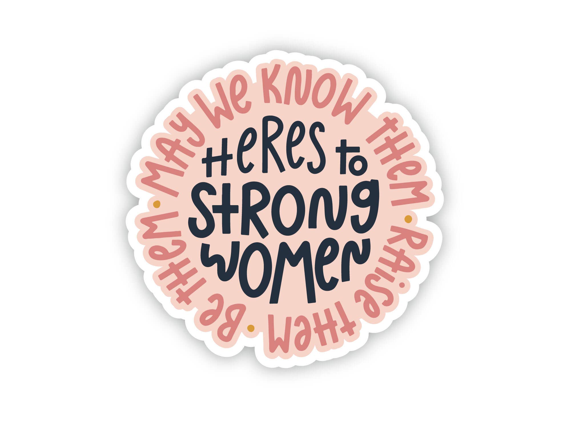 Strong Women Feminist Empowerment Sticker