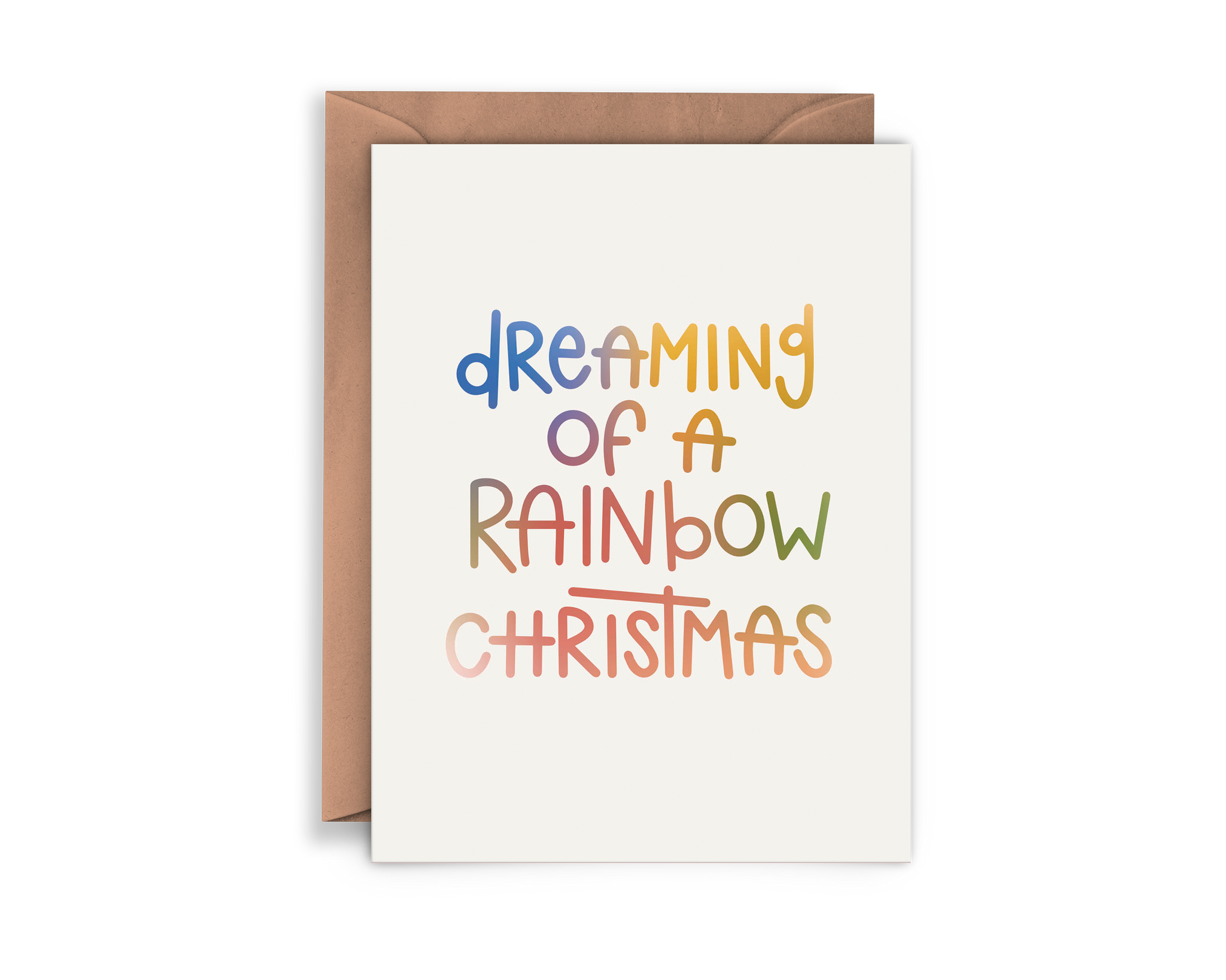 Dreaming of a Rainbow Christmas Inclusive Gay LGBTQ Holiday