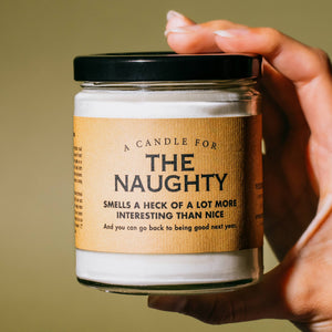 A Candle for The Naughty - HOLIDAY | Funny Candle