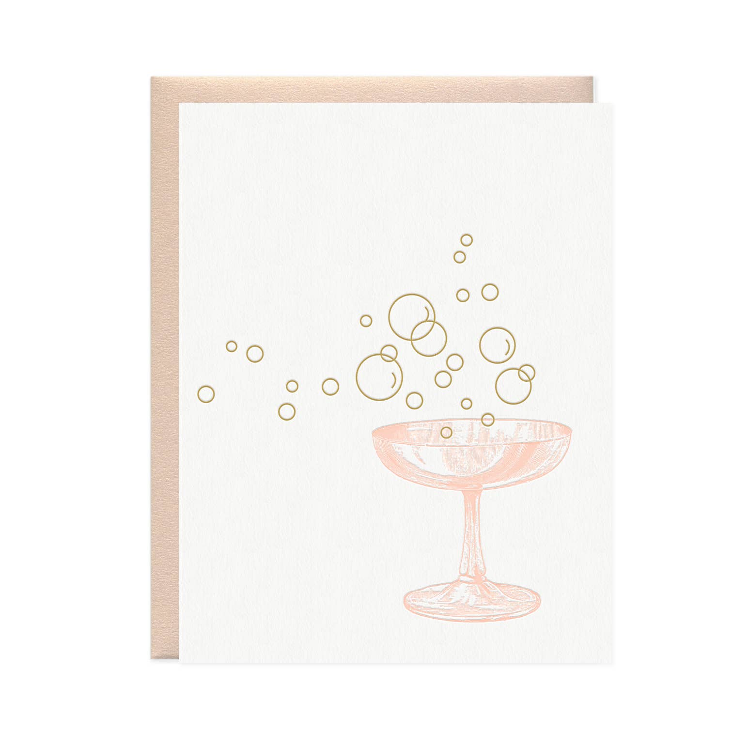 Champagne Bubbles Card