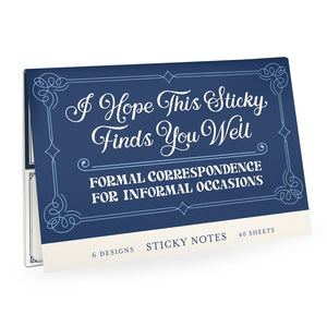 Formal Sticky Notes Packet