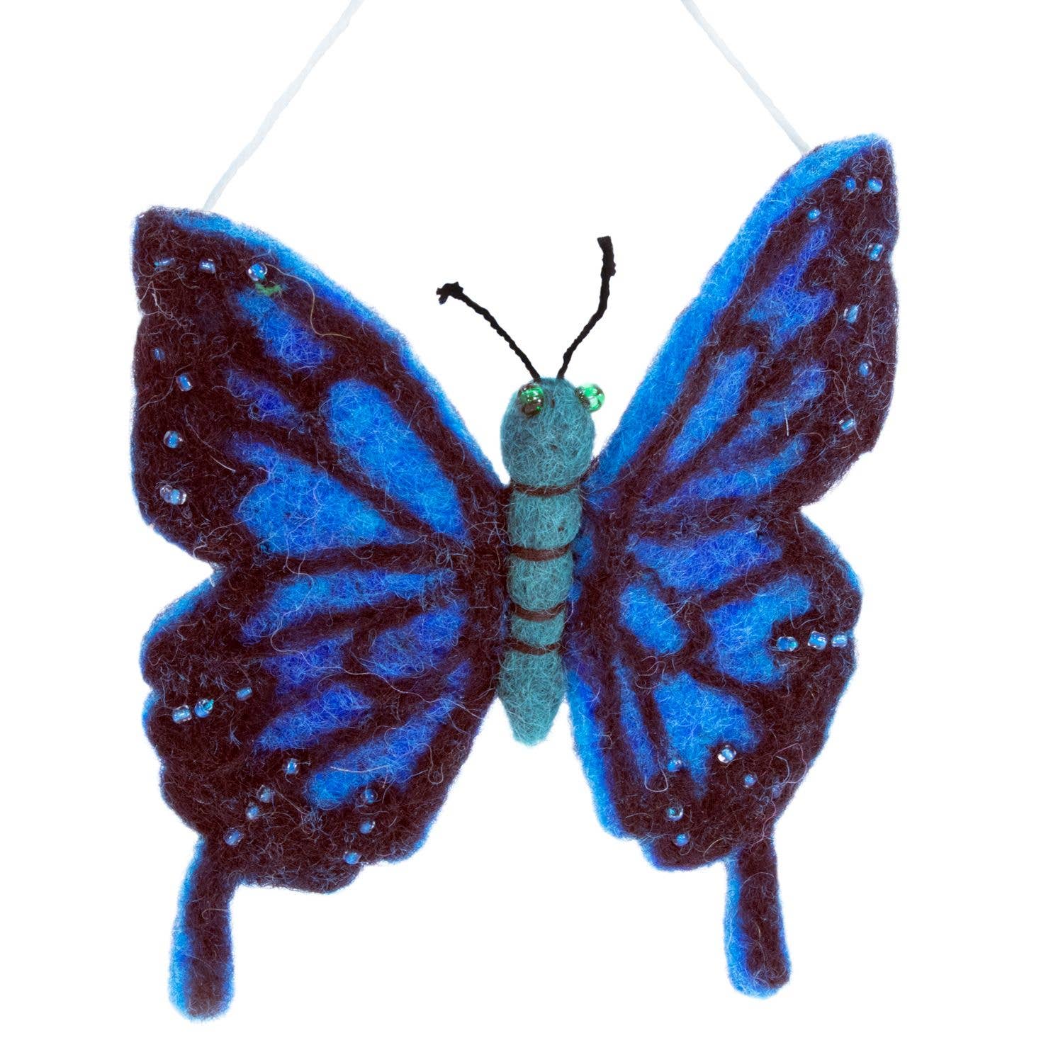 Blue Swallowtail Ornament