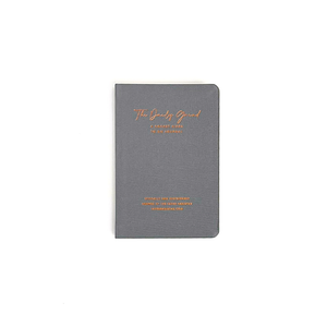 Pocket-Sized To-Do List Notebook Journal in Smoke Grey
